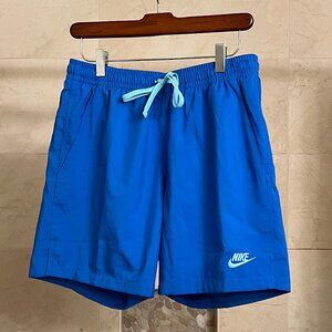 Nike Sportswear Men's Woven Flow blue shorts, size S